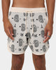 Carre Big Bandana Knitted Shorts Off White