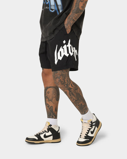 Loiter Drago Walk Shorts Black