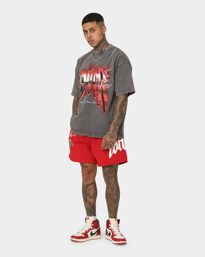 Loiter Drago Walk Shorts Red