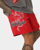 Loiter Drago Walk Shorts Red