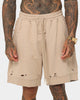 Saint Morta Rags Fleece Shorts Stone