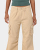 MNML Chloe Mid Rise Cargo Jeans Beige