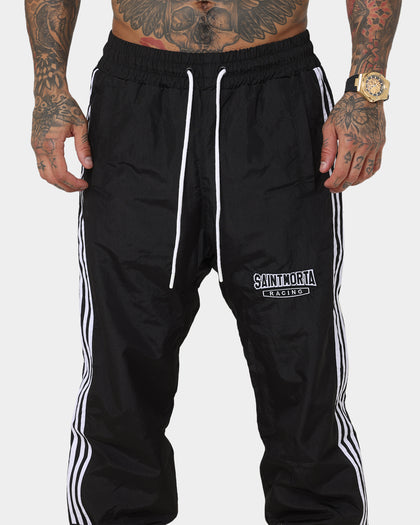 Saint Morta Pro Racing Nylon Track Pants Black