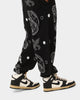 Carré Big Bandana Knitted Sweatpants Black