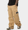 Calvin Klein Badge Woven Cargo Pants Travertine