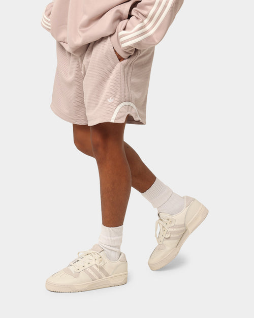 Adidas Basketball Mesh Shorts Wonder Taupe/Off White