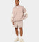 Adidas Basketball Mesh Shorts Wonder Taupe/Off White