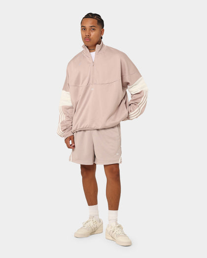 Adidas Basketball Mesh Shorts Wonder Taupe/Off White