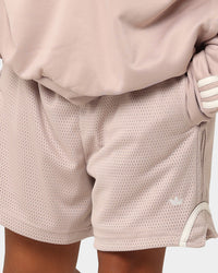 Adidas Basketball Mesh Shorts Wonder Taupe/Off White