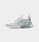 Nike Kid's Air Max 270 White/Metallic Silver