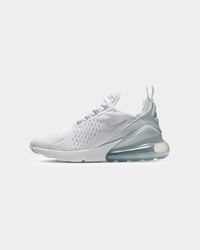 Nike Kid's Air Max 270 White/Metallic Silver