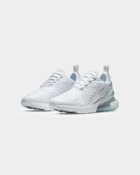 Nike Kid's Air Max 270 White/Metallic Silver