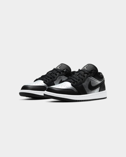 Jordan Women's Air Jordan 1 Low SE "Silver Toe" Black/Metallic Silver/White