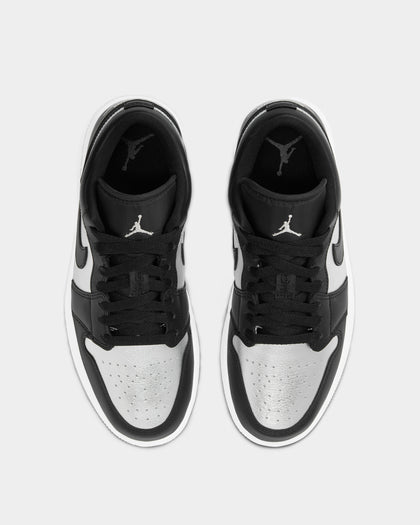 Jordan Women's Air Jordan 1 Low SE "Silver Toe" Black/Metallic Silver/White