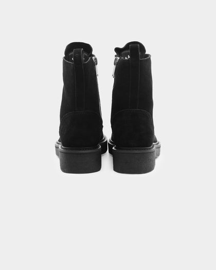 Saint Morta Chunky Boot Suede Black