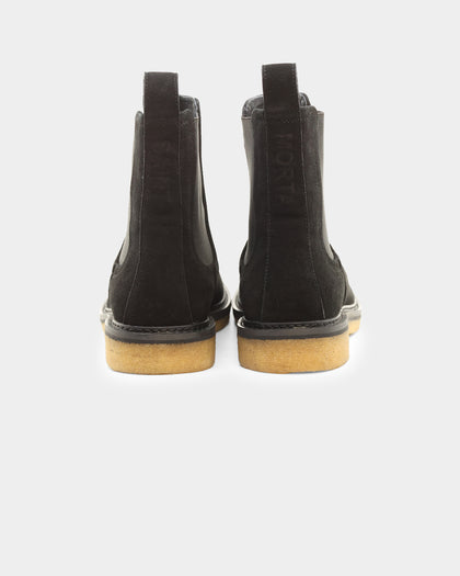 Saint Morta Crepe Chelsea Boot Black/Gum
