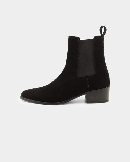 Saint Morta Nomad Pointy Toe Chelsea Boot Black