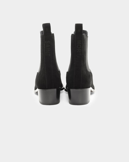 Saint Morta Nomad Pointy Toe Chelsea Boot Black