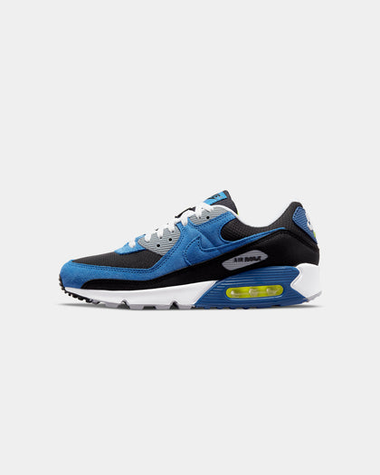 Nike Air Max 90 Black/Atlantic Blue/Voltage Yellow/White