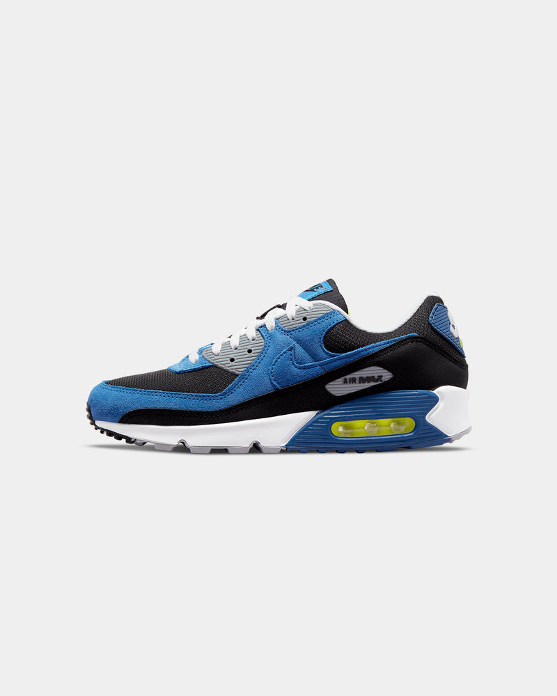 nike air max 90s black and blue