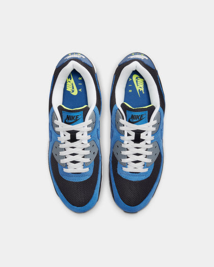 Nike Air Max 90 Black/Atlantic Blue/Voltage Yellow/White