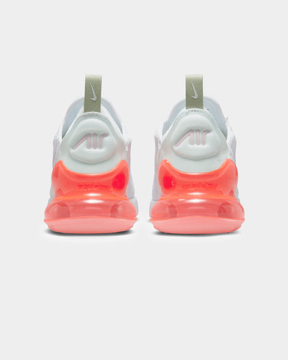 Nike Kid's Air Max 270 (GS) White/Pink Foam