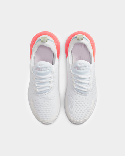 Nike Kid's Air Max 270 (GS) White/Pink Foam