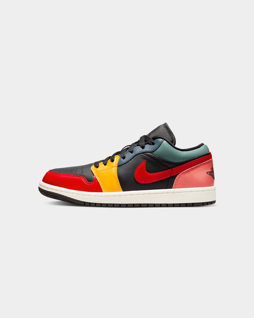 Jordan Women's Air Jordan 1 Low SE "Black Multi" Black/Fire Red
