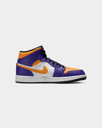 Jordan Air Jordan 1 Mid "Lakers" Dark Concord