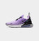 Nike Women's Air Max 270 Lilac/Black-University White