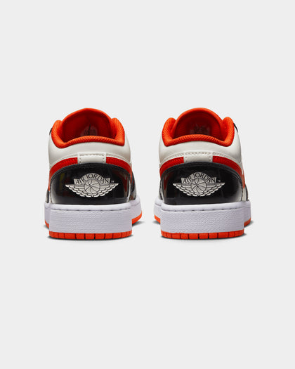 Jordan Kid's Air Jordan 1 Low SE (GS) Team Orange/Black