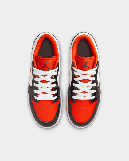 Jordan Kid's Air Jordan 1 Low SE (GS) Team Orange/Black