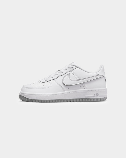 Nike Kids' Air Force 1 (GS) White/Wolf Grey