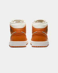 Jordan Women's Air Jordan 1 Mid SE "Sport Spice" Coconut Milk/Sport Spice-Black-Sail