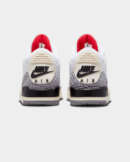 Jordan Air Jordan 3 Retro "White Cement Reimagined" Summit White/Fire Red/Cement Grey