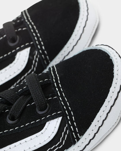 Vans Infants' Old Skool Crib Shoes Black/True White