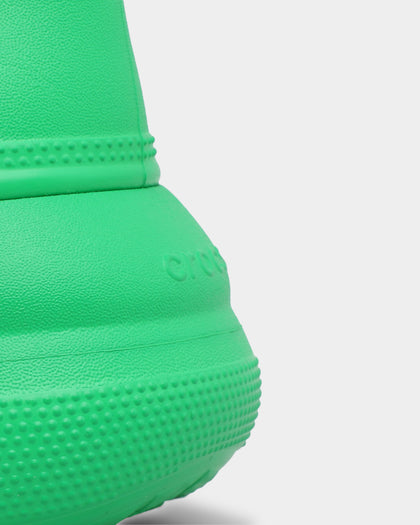 Crocs Women's Classic Crush Boot Grass Green