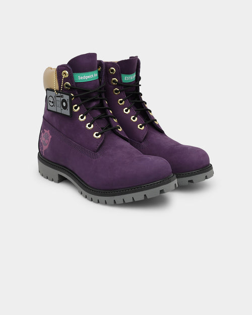 Timberland BMH 6" Premium Boot Purple/Gold