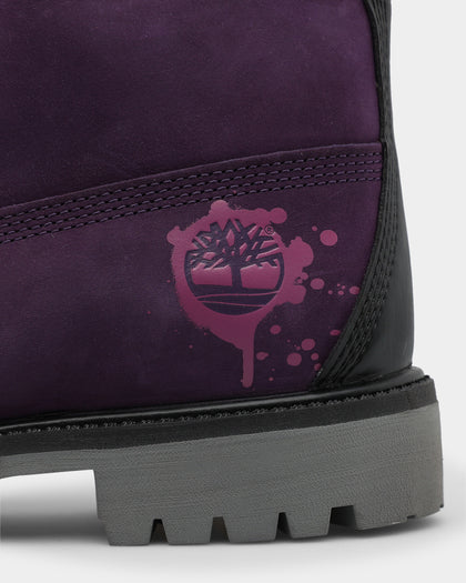 Timberland BMH 6" Premium Boot Purple/Gold