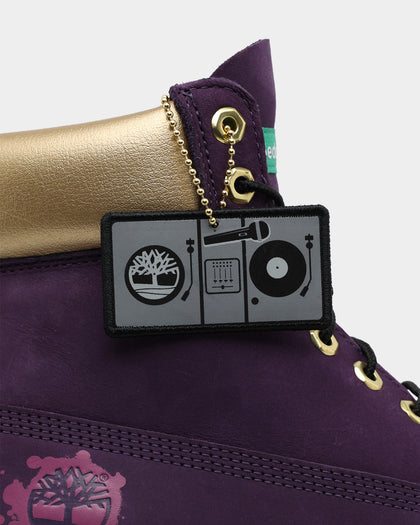 Timberland BMH 6" Premium Boot Purple/Gold
