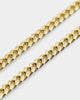 Saint Morta 5MM Cuban Link Chain Set Gold