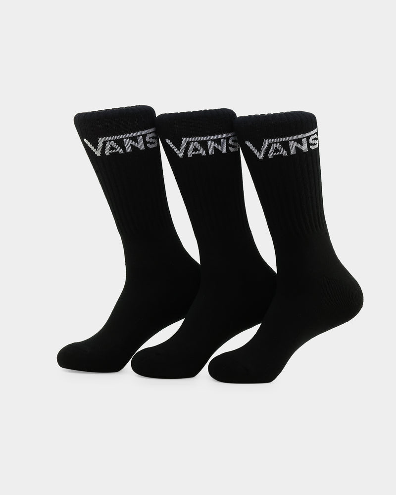 Vans Classic Crew Sock 3 Pack Black
