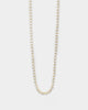 Saint Morta Micro 24" Tennis Necklace Gold Plated