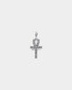 Saint Morta Ankh Cross Pendant White Gold