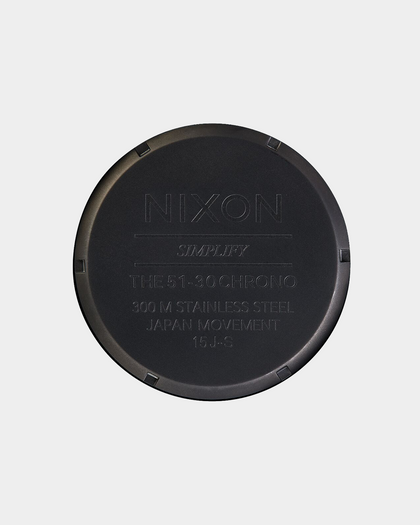 Nixon 51-30 Chrono Matte Black/Gold