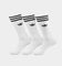 Adidas Solid Crew Sock 3 Pack White/Black