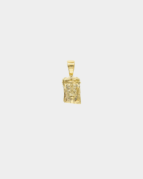Mister Mini Jesus Piece Pendant 14KT Gold
