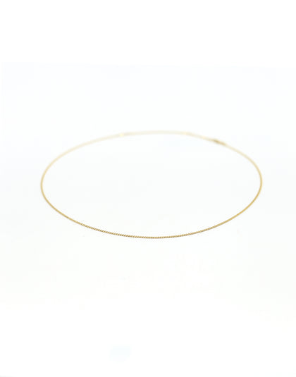 Mister Micro Curb Chain 14KT Gold