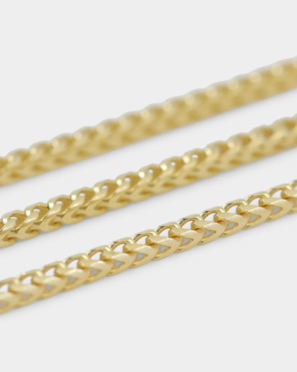 House Of Auric Franco 2.8mm 18" Chain 18k Gold Vermeil