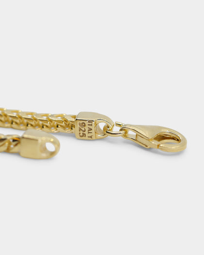 House Of Auric Franco 2.8mm 18" Chain 18k Gold Vermeil